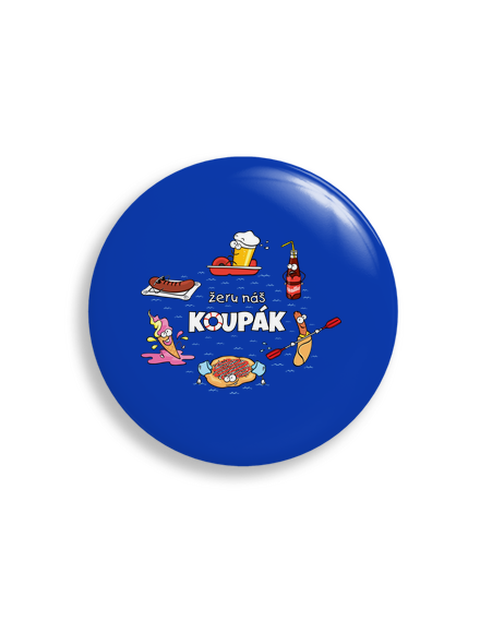 Český koupák placka uni