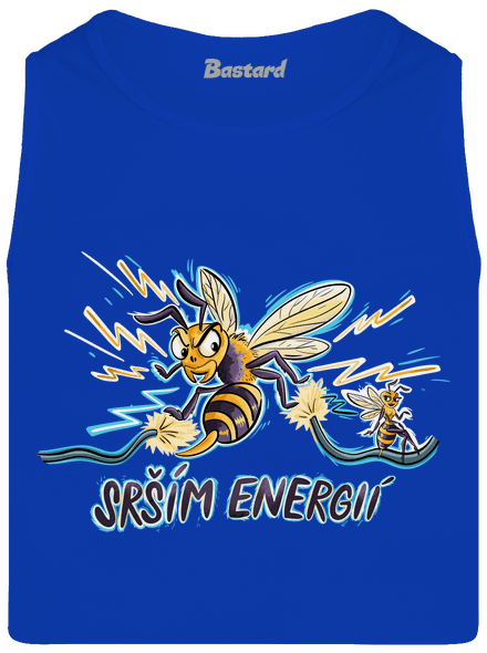 Srším energií pánské tílko Royal Blue
