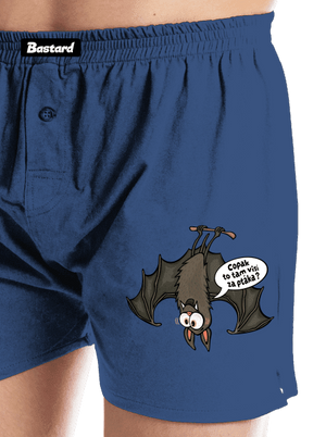 Visící netopýr pánské trenky Blue