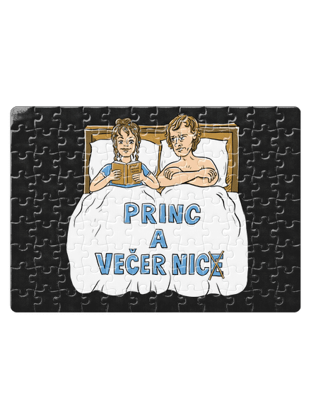 Princ a Večer nic puzzle White