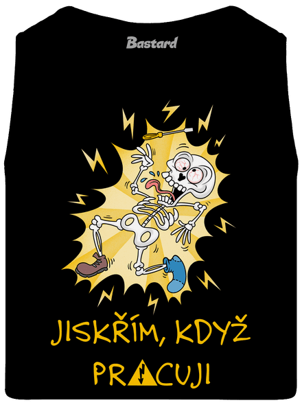 Jiskřím pánské tílko Black