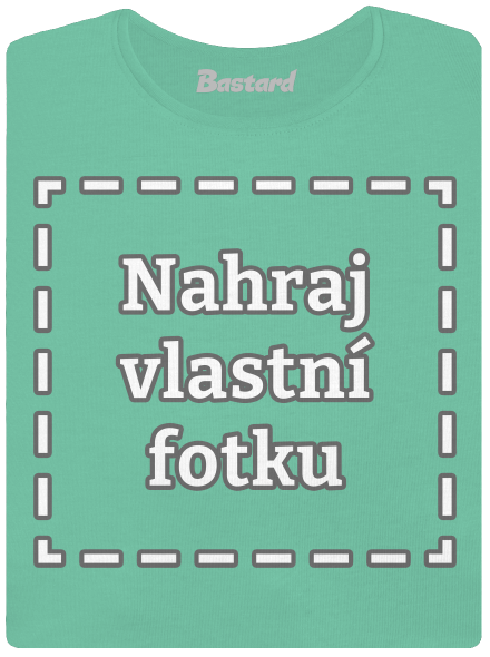 Vlastní potisk dámské tričko premium Mint Mal