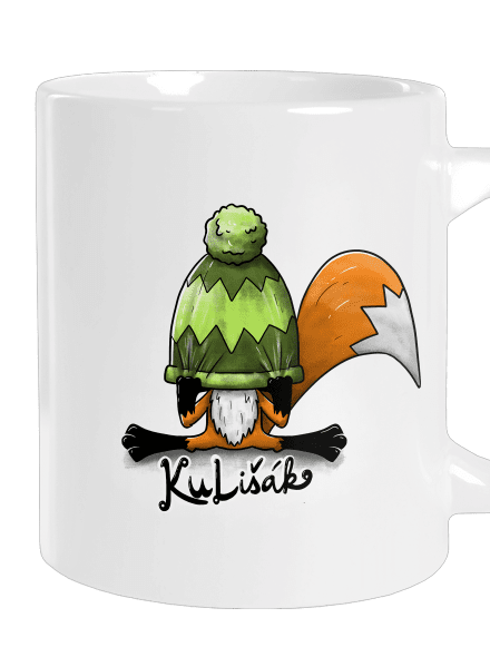 Kulišák velký hrnek White