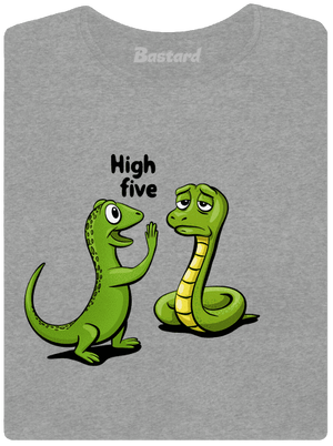 High Five dámské tričko Dark Gray Melange