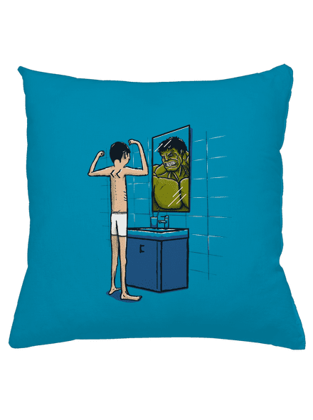 Hulk polštář Blue Turquoise