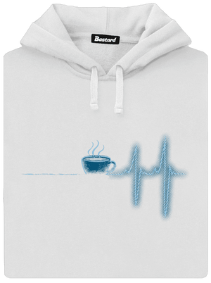 Coffee help dámská mikina klokanka White