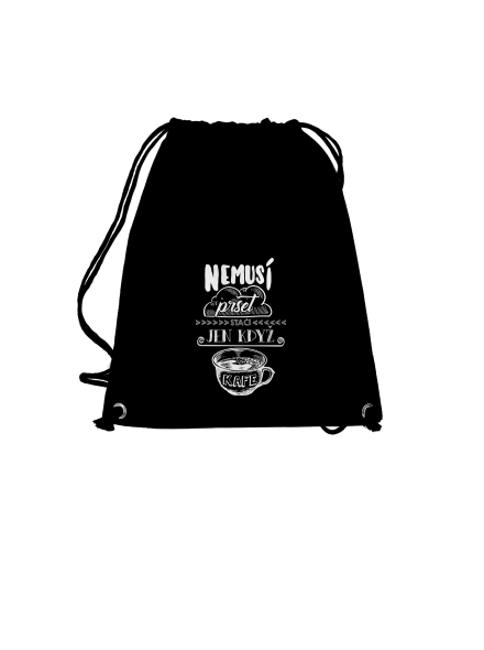 Milovník kávy vak Black
