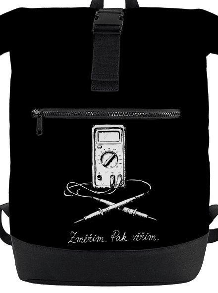Změřím, pak věřím batoh Black