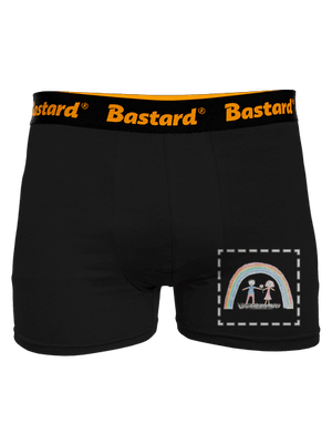 Dětské kresby - nahraj vlastní boxerky Black