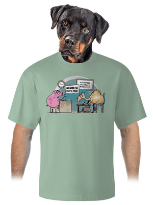 unisex tričko oversized