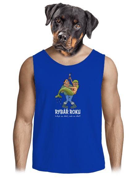 Rybář roku pánské tílko Royal Blue