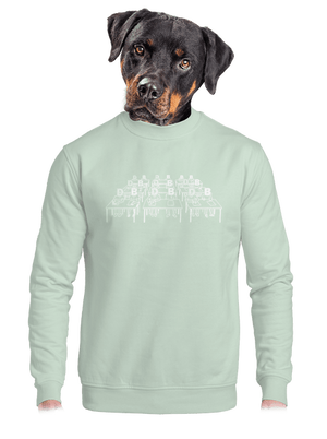 Cimrman: Debil, blbeček unisex mikina bez kapuce Blush Mint