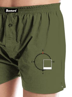 Zdoláno pánské trenky Khaki