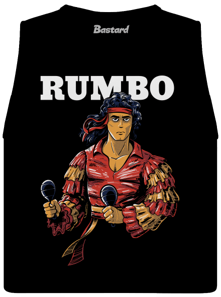 Rumbo dámské tílko volné Black