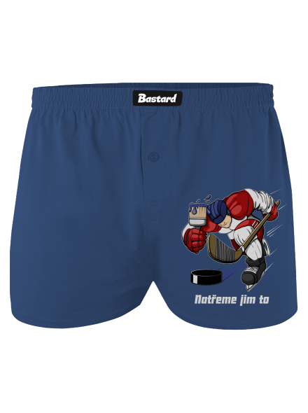 Natřeme jim to - Hokej pánské trenky Blue