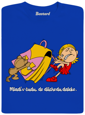 Školačka pánské dlouhý rukáv Royal Blue