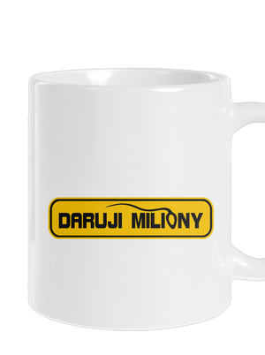 Miliony klasický hrnek White