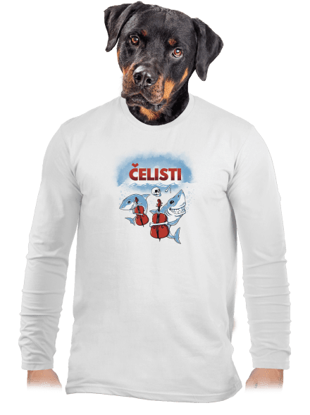 Čelisti pánské dlouhý rukáv White