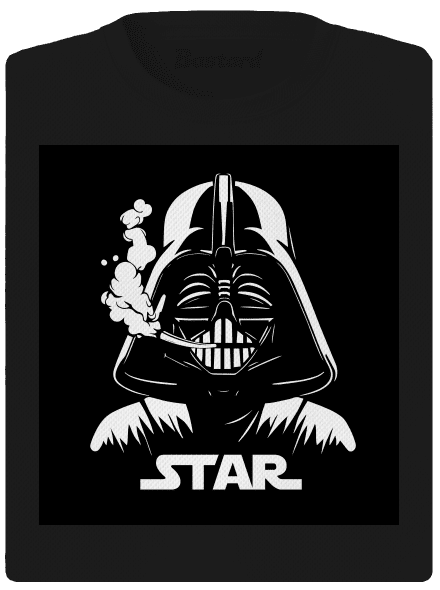 Darth Star dámské sportovní tričko Black