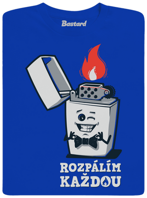 Rozpálím každou pánské dlouhý rukáv Royal Blue