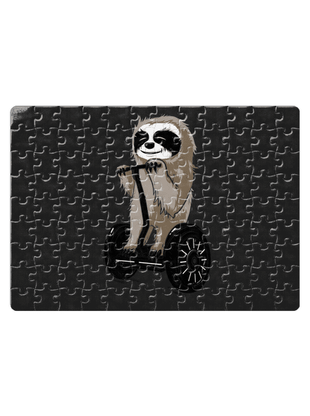 Lenochod puzzle White