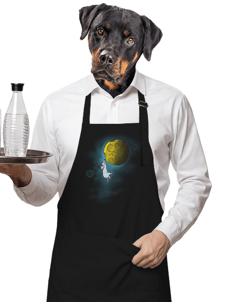 Můnčíz zástěra Black