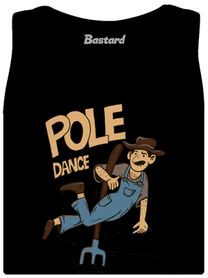 Pole Dance dámské tílko klasické Black