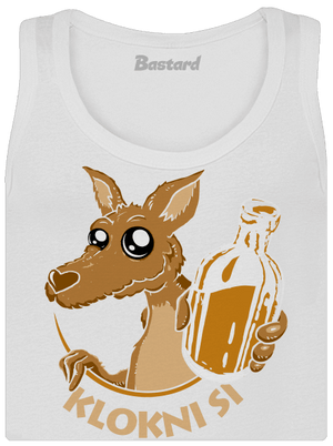 Klokni si dámské tílko klasické White