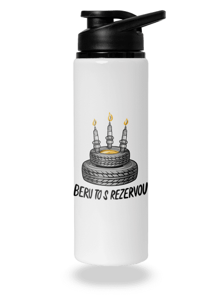 Beru to s rezervou lahev na vodu White