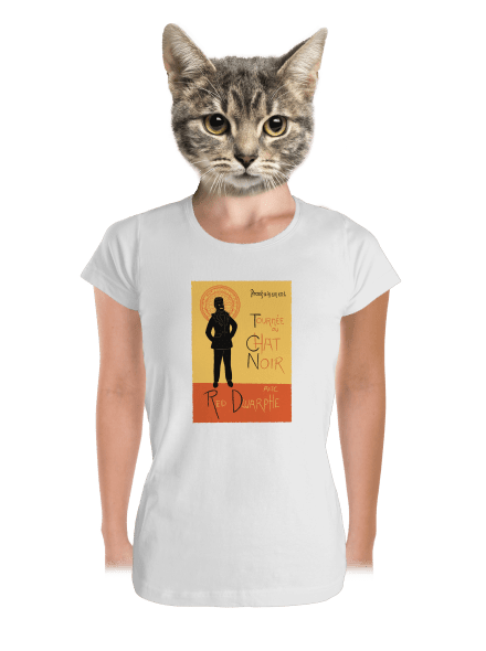 Le Chat Noir dámské tričko premium White