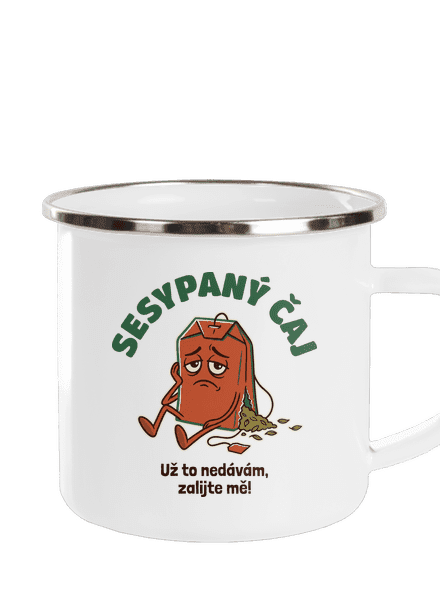 Sesypaný čaj plecháček White