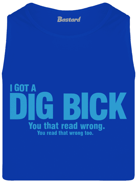 Dig bick pánské tílko Royal Blue