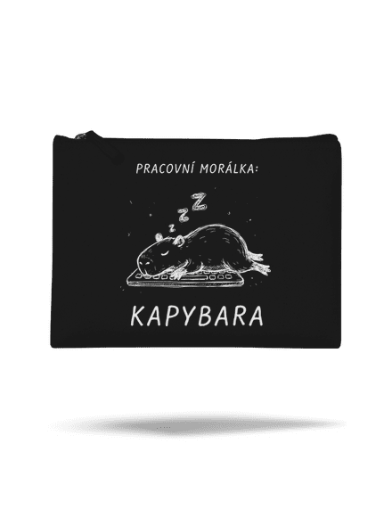 Pracovní morálka taštička Black