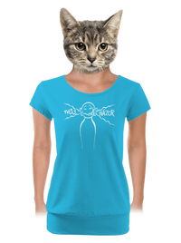 dámské tričko s lemem