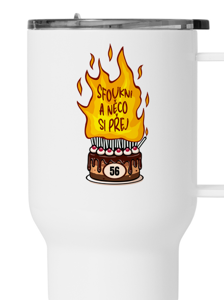 Sfoukni svíčky termohrnek White