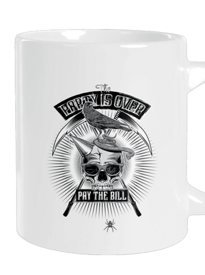 Party is over velký hrnek White