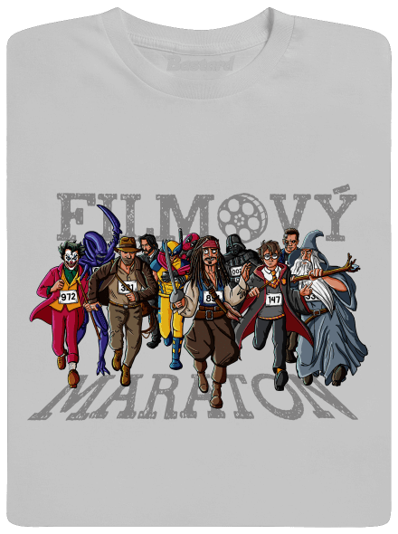 Filmový maraton pánské tričko Pacific Grey