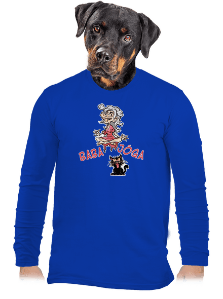 Baba Jóga pánské dlouhý rukáv Royal Blue