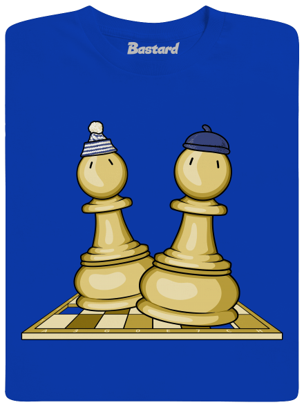 Šach a Mat dětské tričko Royal Blue