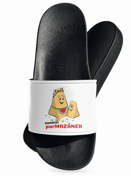 Maminčin Parmazánek pantofle White