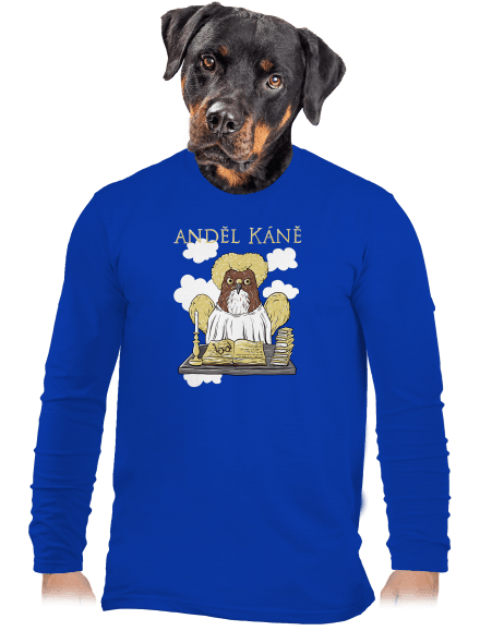 Anděl Káně pánské dlouhý rukáv Royal Blue