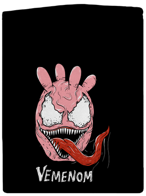 Vemenom pánská mikina na zip Black