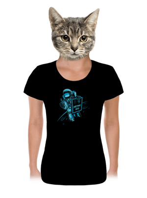 Zaměstnanec měsíce dámské tričko Black