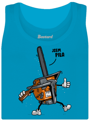 Jsem pila dámské tílko klasické Blue Atol