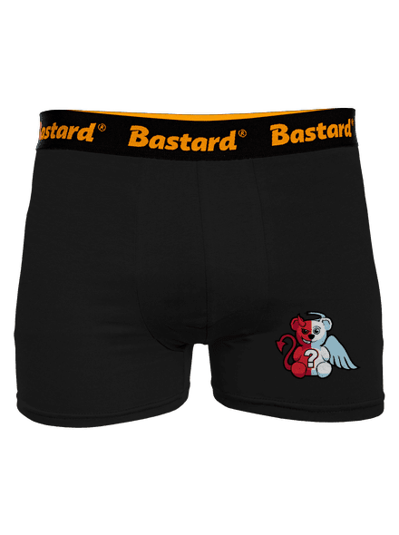 Anděl vs. ďábel boxerky Black