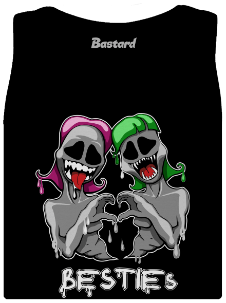 Besties dámské tílko klasické Black