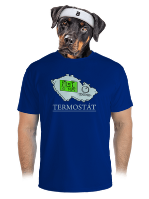 Termostát pánské sportovní tričko Royal Blue Mal