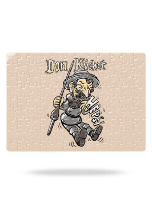 Don Kýchot puzzle White