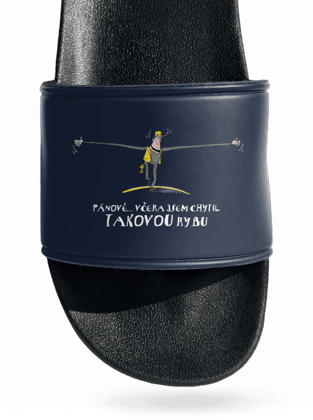 Takovou rybu jsem chytil pantofle Navy