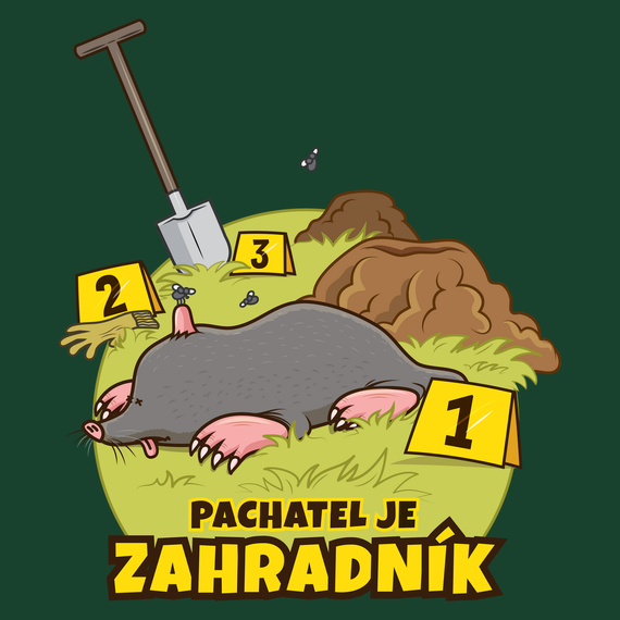 Pachatel je zahradník